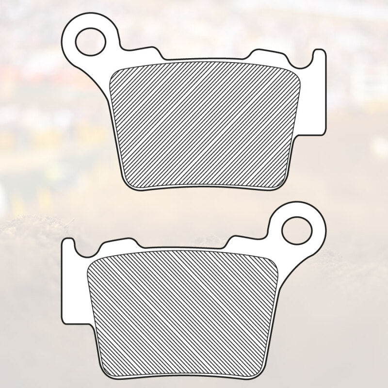 Renthal BP-108 - RENBP-108 - Renthal 08-10 BMW/ 21+ Gas Gas/ 09-15 Husaberg/ 98+ Husq/ 04+ KTM Rear Works Brake Pads - Shipped in Europe - Tuningsupply.com