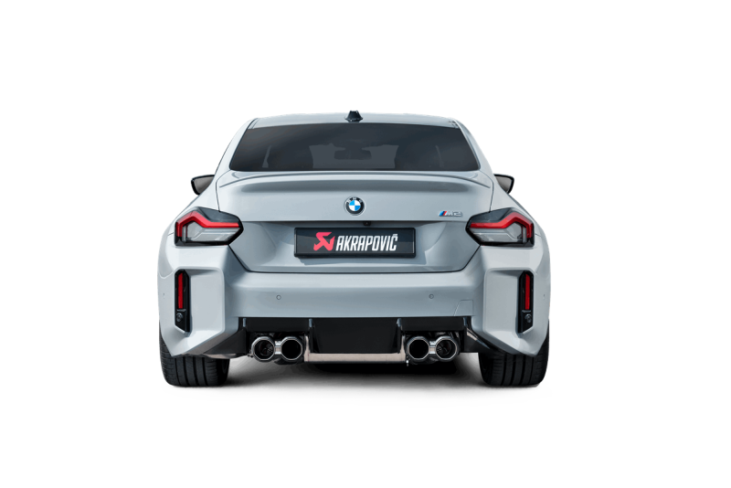 Akrapovic S-BM/T/34H - AKRS-BM/T/34H - Akrapovic 2023 BMW M2 (G87) Slip-On Line (Titanium) (Req. Tips) - Shipped in Europe - Tuningsupply.com