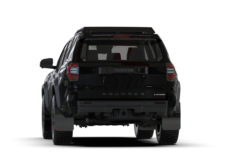 Rally Armor MF148-UR-BLK-RD - RALMF148-UR-BLK-RD - Rally Armor 2025+ Toyota 4Runner Black UR Mud Flap w/ Red Logo - Shipped in Europe - Tuningsupply.com