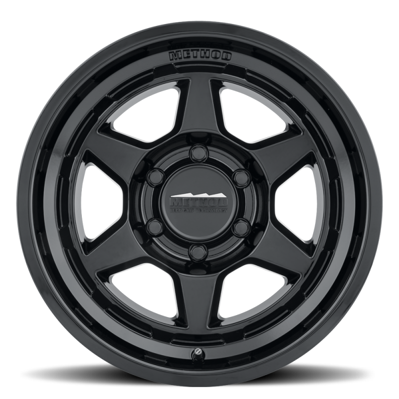 Method Wheels MR708785601300 - MRWMR708785601300 - Method MR708 17x8.5 / 0mm Offset / 6x5.5 / 106.25mm CB - Gloss Black - Shipped in Europe - Tuningsupply.com