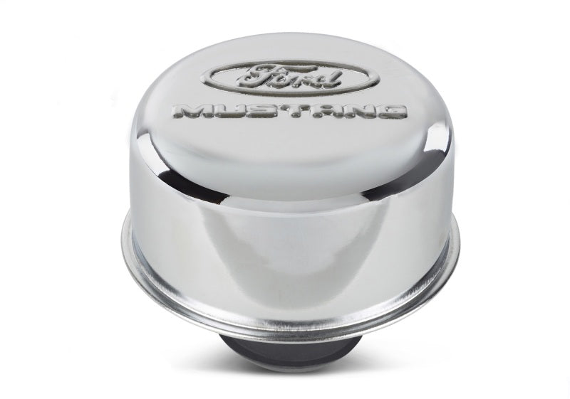 Ford Racing 302-220 - FRP302-220 - Ford Racing Chrome Breather Cap w/ Ford Mustang Logo - Shipped in Europe - Tuningsupply.com