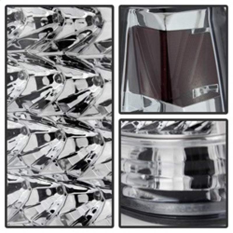 SPYDER 9022432 - SPY9022432 - xTune Yukon Denali 99-00 LED Tail Lights Chrome ALT-JH-CCK88-LED-C - Shipped in Europe - Tuningsupply.com