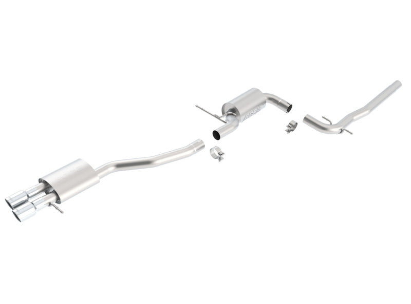 Borla 140397 - BOR140397 - Borla 06-07 VW Jetta 2.5 / 08-10 Jetta SEL/SE/S SS Catback Exhaust - Shipped in Europe - Tuningsupply.com