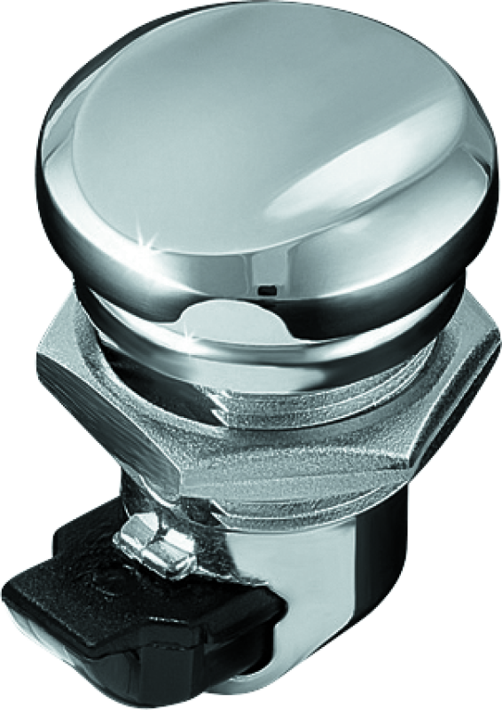 Kuryakyn 1467 - KUR1467 - Kuryakyn Push-Button Fuel Door Latch Chrome - Shipped in Europe - Tuningsupply.com