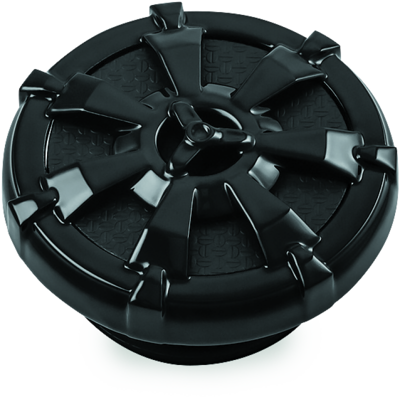 Kuryakyn 7384 - KUR7384 - Kuryakyn Alley Cat Gas Cap Black - Shipped in Europe - Tuningsupply.com