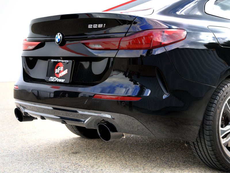 aFe 49-36355-B - AFE49-36355-B - aFe MACHForce XP Exhausts Axle-Back 21-24 BMW 228i 2.0T (SS w/ Black Tips) - Shipped in Europe - Tuningsupply.com