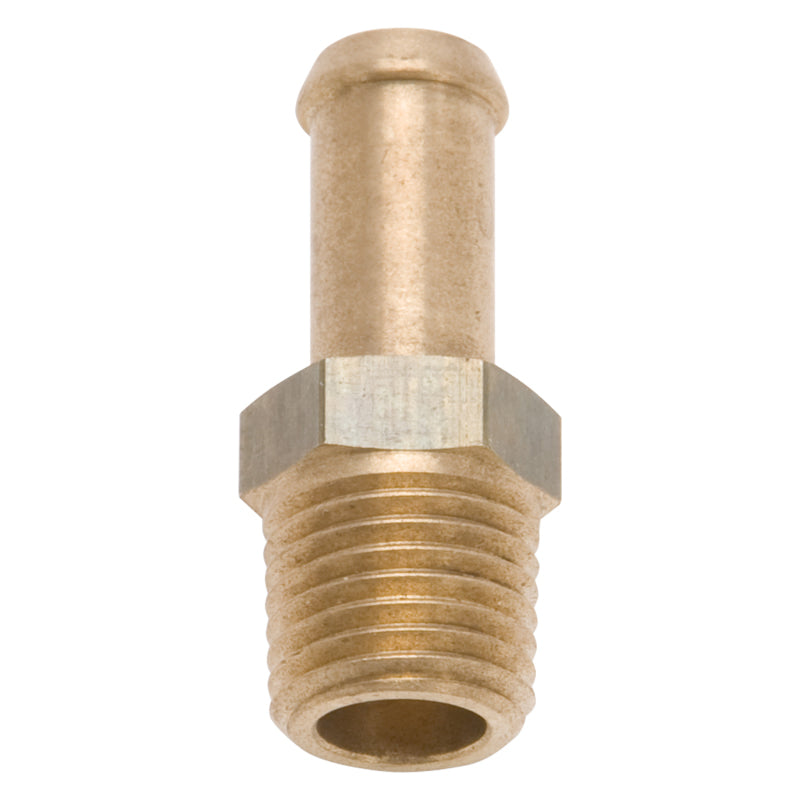 Edelbrock 8080 - EDE8080 - Edelbrock Fitting 1/4-18 NPT X 3/8In Single Barb Brass - Shipped in Europe - Tuningsupply.com