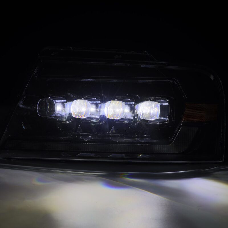 AlphaRex 880130 - ARX880130 - AlphaRex 04-08 Ford F-150 (No 2004 Heritage) NOVA-Series LED Proj HL Chrome w/Actv Light / Seq. Sig - Shipped in Europe - Tuningsupply.com