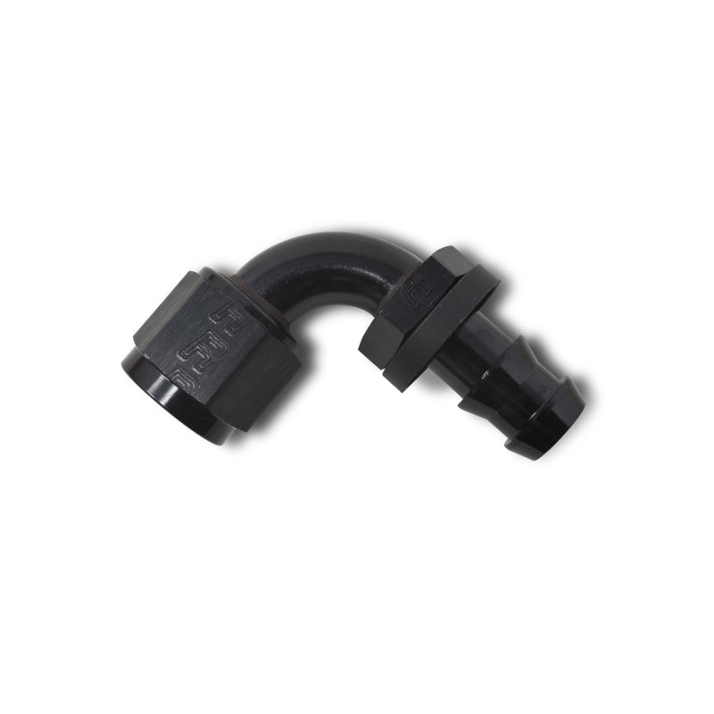 Russell 624163 - RUS624163 - Russell Performance -6 AN Twist-Lok 90 Degree Hose End (Black) - Shipped in Europe - Tuningsupply.com