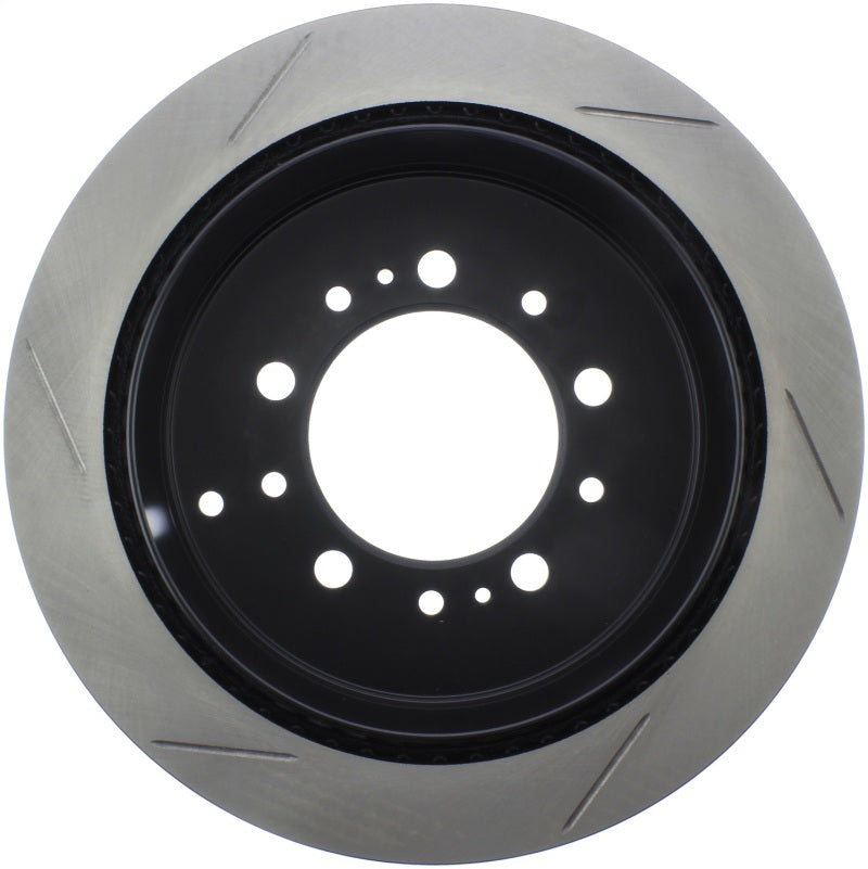 Stoptech 126.44157CSL - STO126.44157CSL - StopTech Sport Slot 08-13 Lexus LX450/470/570 / 07-12 Toyota Tundra Slotted Left Rear CRYO Rotor - Shipped in Europe - Tuningsupply.com
