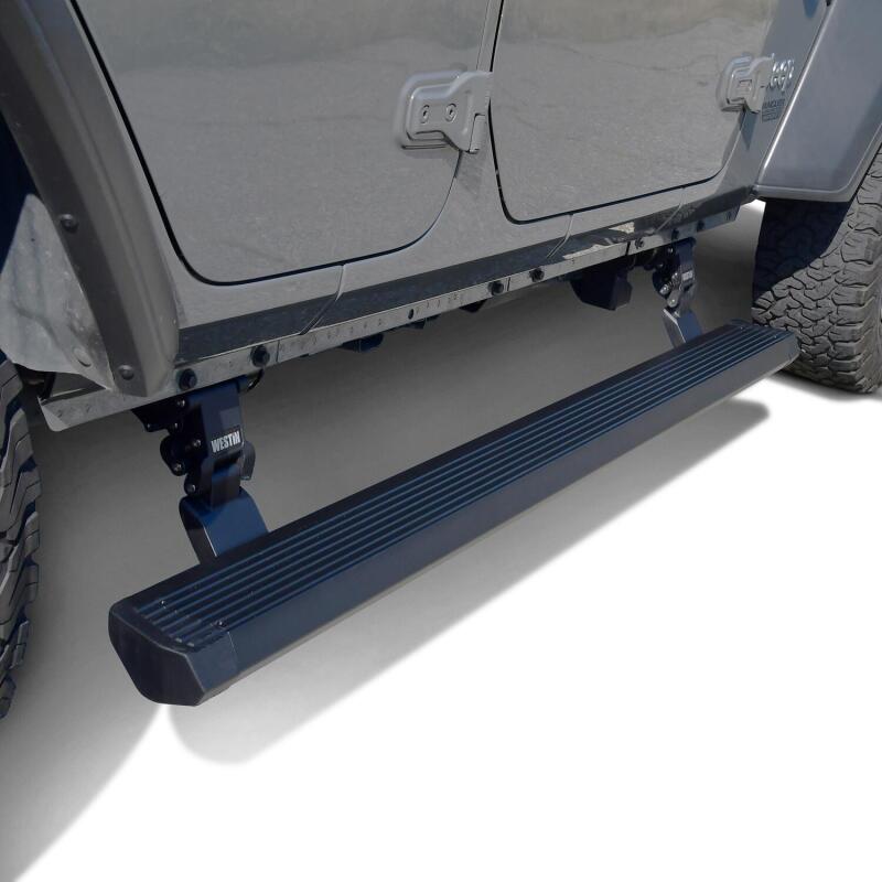 Westin 29-24065 - WES29-24065 - Westin 18-24 Jeep Wrangler JL Unlimited 4dr Pro-e Running Boards - Tex. Blk - Shipped in Europe - Tuningsupply.com
