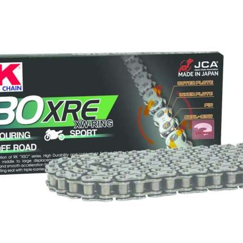 RK Chain 530XRE-110 - RKC530XRE-110 - RK Chain 530XRE-110L XW-Ring - Natural - Shipped in Europe - Tuningsupply.com