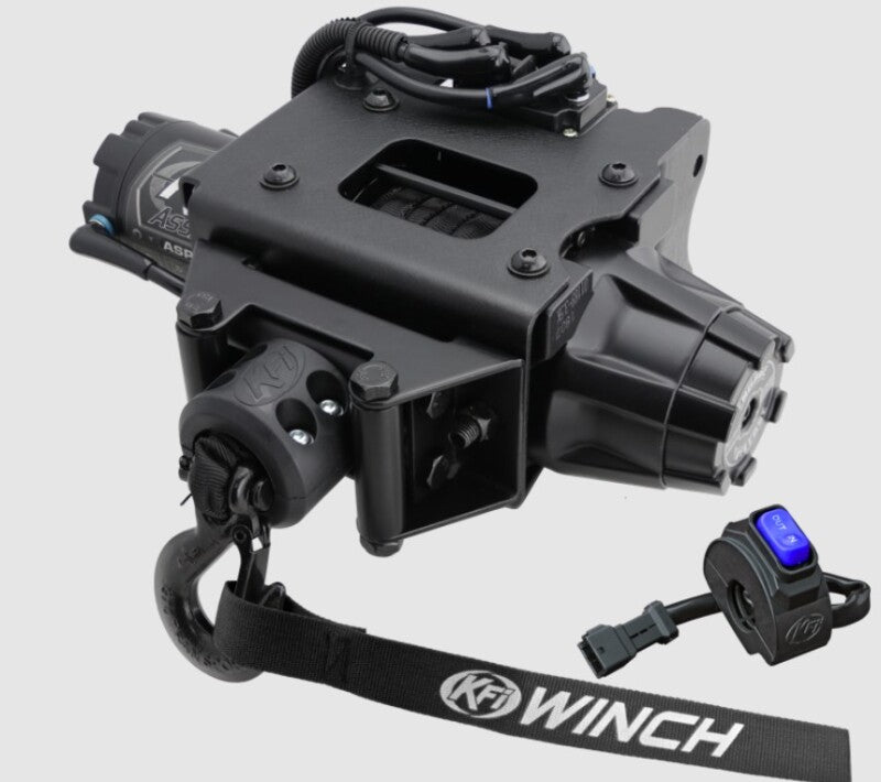 KFI - KFIASP-35 - KFI Polaris ATV Plug-N-Play Winch 3500 lbs. - Synthetic Cable - Shipped in Europe - Tuningsupply.com