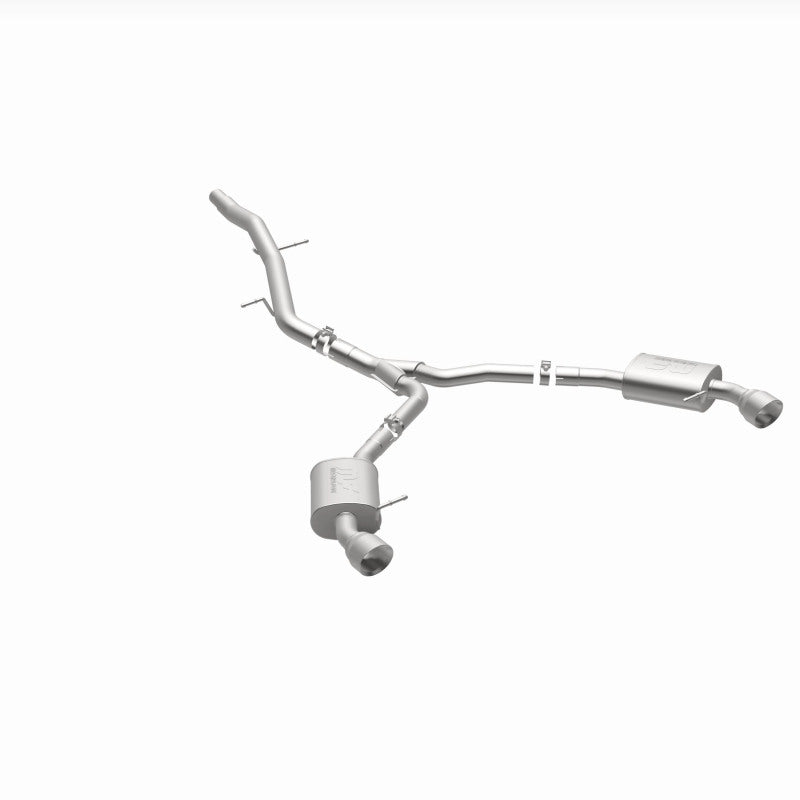Magnaflow 19390 - MAG19390 - MagnaFlow 18-19 Audi A5 Dual Exit Polished Stainless CatBack Exhaust - 3in Main Piping Diameter - Shipped in Europe - Tuningsupply.com