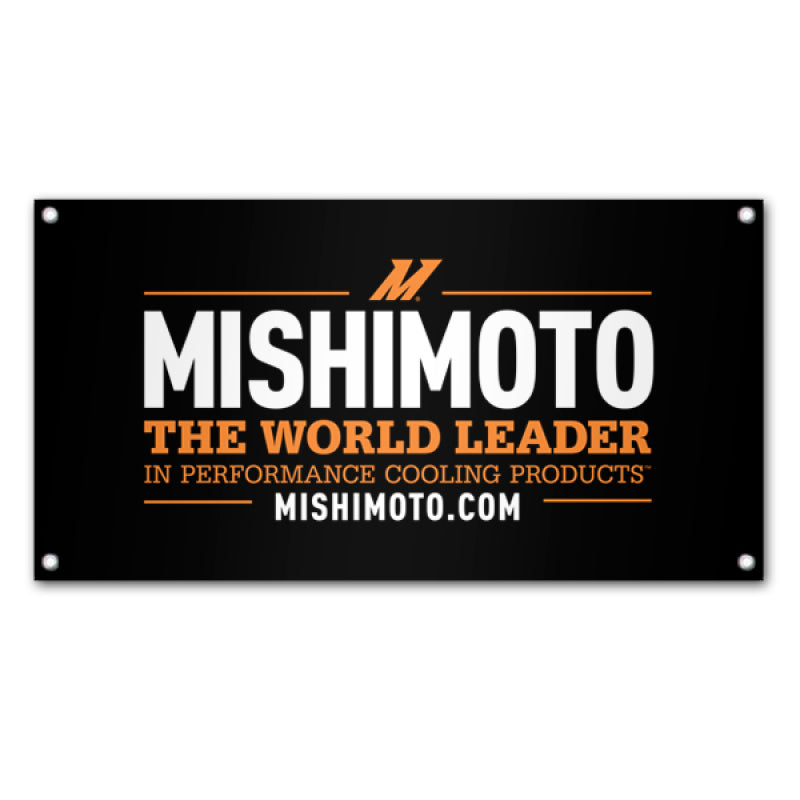 Mishimoto MMPROMO-BANNER-WLDRMD - MISMMPROMO-BANNER-WLDRMD - Mishimoto Promotional Banner World Leader - Shipped in Europe - Tuningsupply.com