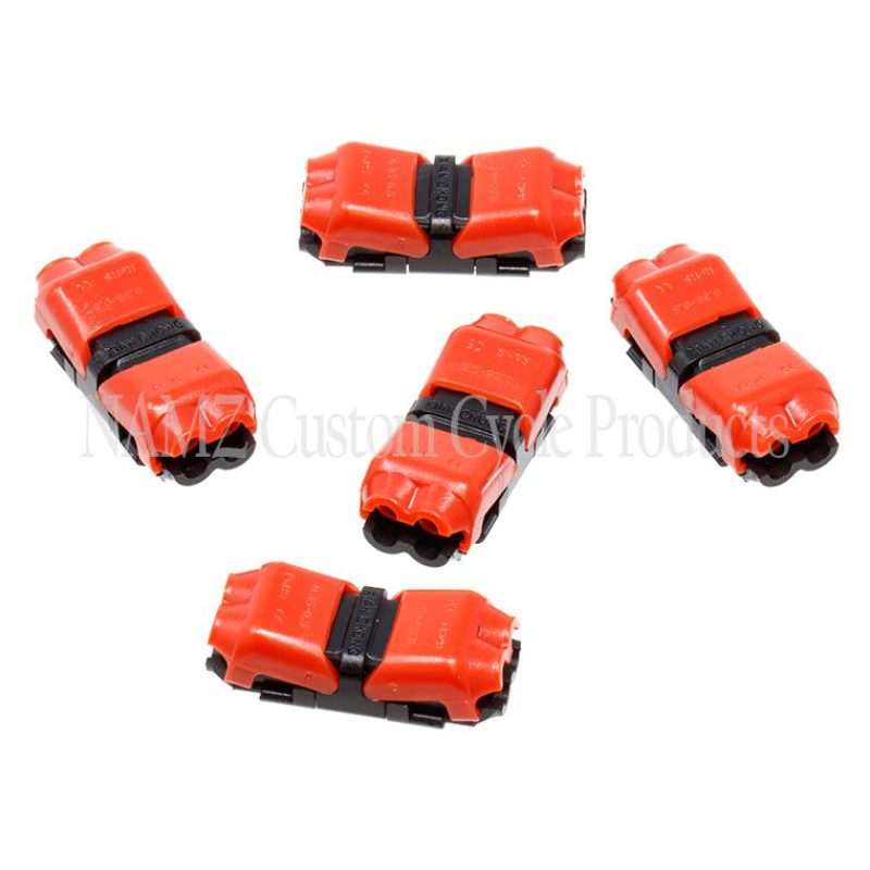 NAMZ NLS-S22 - NAMNLS-S22 - NAMZ Lightning Splice Kit H-Connection 18-22g 2-Wire to 2-Wire (5 Pack) - Shipped in Europe - Tuningsupply.com