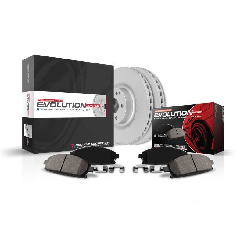 PowerStop K8491 - PSBK8491 - Power Stop 18-20 Kia Stinger Rear Z23 Evolution Brake Kit - Shipped in Europe - Tuningsupply.com