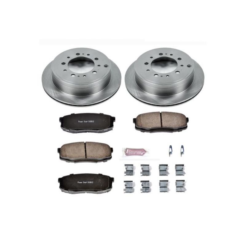 PowerStop KOE3073 - PSBKOE3073 - Power Stop 08-11 Lexus LX570 Rear Autospecialty Brake Kit - Shipped in Europe - Tuningsupply.com