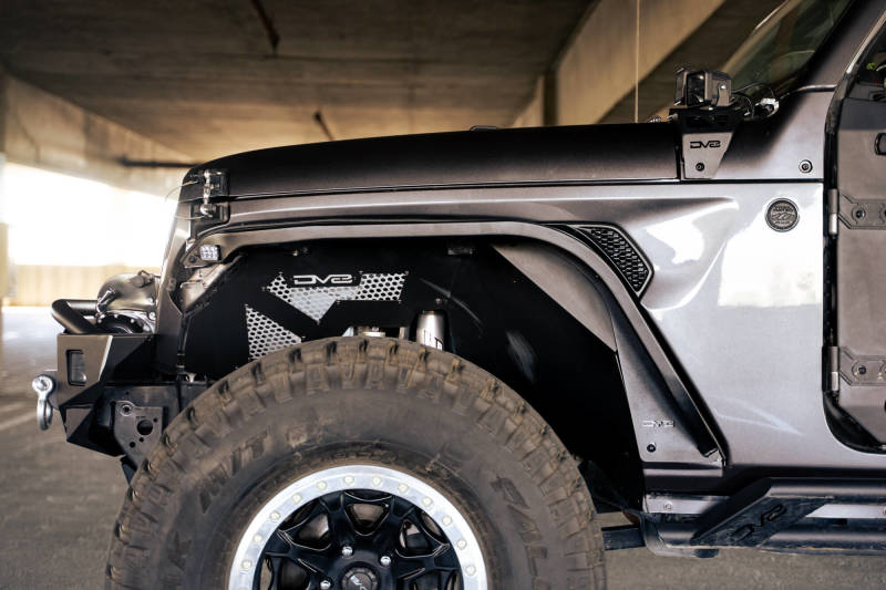 DV8 Offroad - DVEFDJL-07 - DV8 Offroad 18-23 Jeep Wrangler JL Slim Fender Flares - Shipped in Europe - Tuningsupply.com