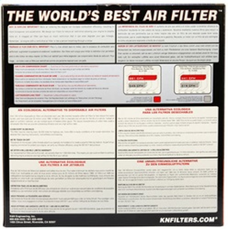 K&N Engineering E-2990 - KNNE-2990 - K&N Replacement Air Filter DATSUN 280 ZX TURBO - Shipped in Europe - Tuningsupply.com