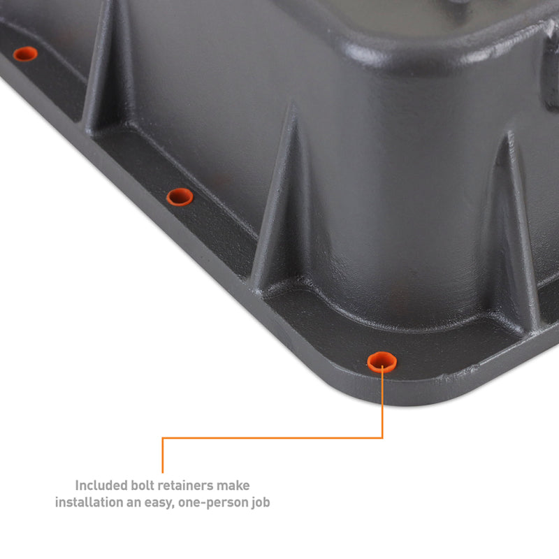 Mishimoto MMTP-DMAX-01 - MISMMTP-DMAX-01 - Mishimoto 01-19 Duramax Allison A1000 Transmission Pan Cast GR - Shipped in Europe - Tuningsupply.com