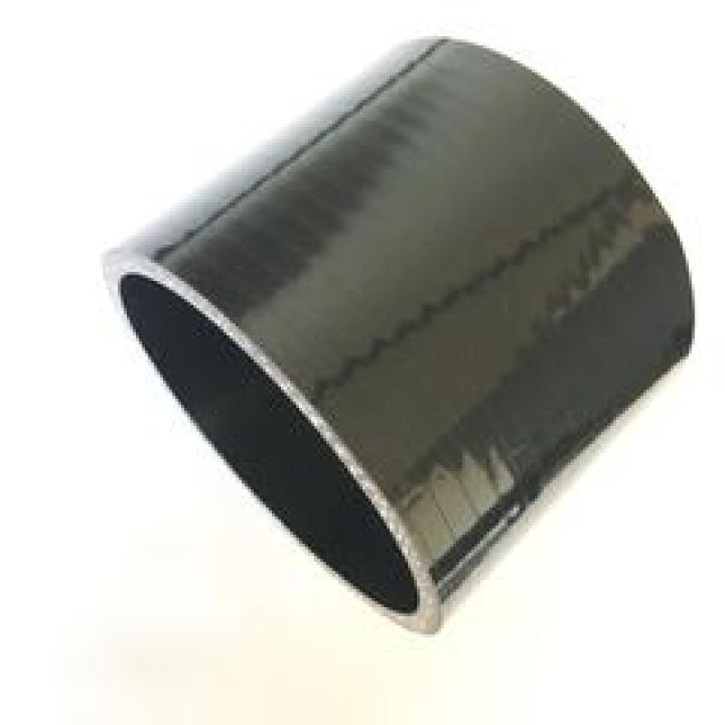 Ticon - TIC131-08903-0401 - Ticon Industries 4-Ply Black 3.5in Straight Silicone Coupler - Shipped in Europe - Tuningsupply.com