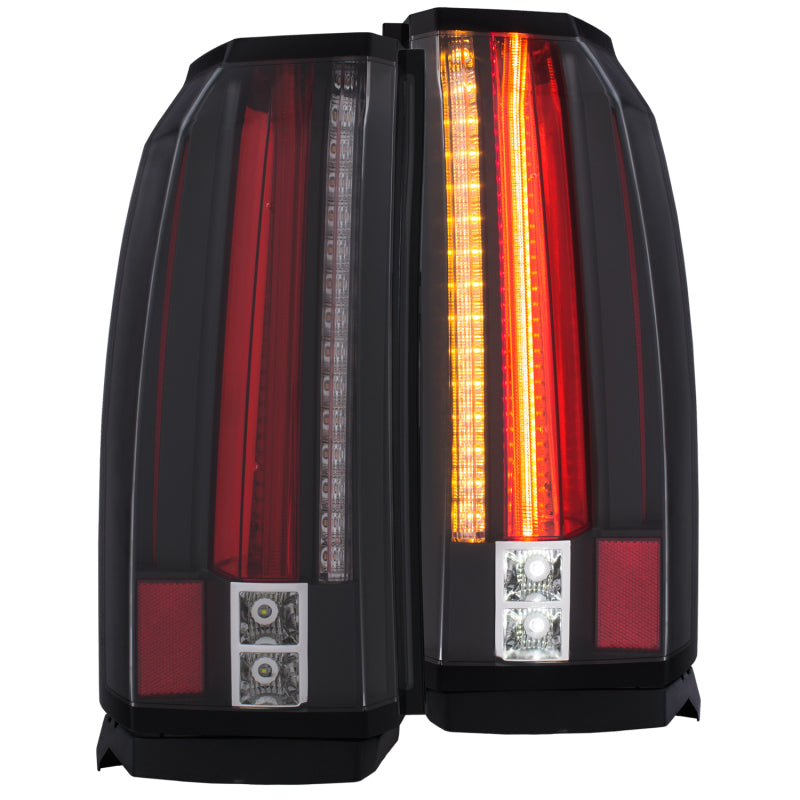 ANZO 311275 - ANZ311275 - ANZO 2015-2017 GMC Yukon/Yukon XL LED Taillights Black - Shipped in Europe - Tuningsupply.com