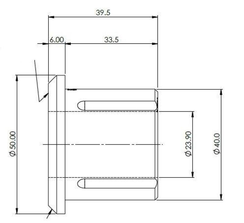 Superpro SPF5417K - SPRSPF5417K - Superpro 14-23 Ram ProMaster 1500/2500/3500 Rear Leaf Spring Rearward Eye Bushing Set - Shipped in Europe - Tuningsupply.com
