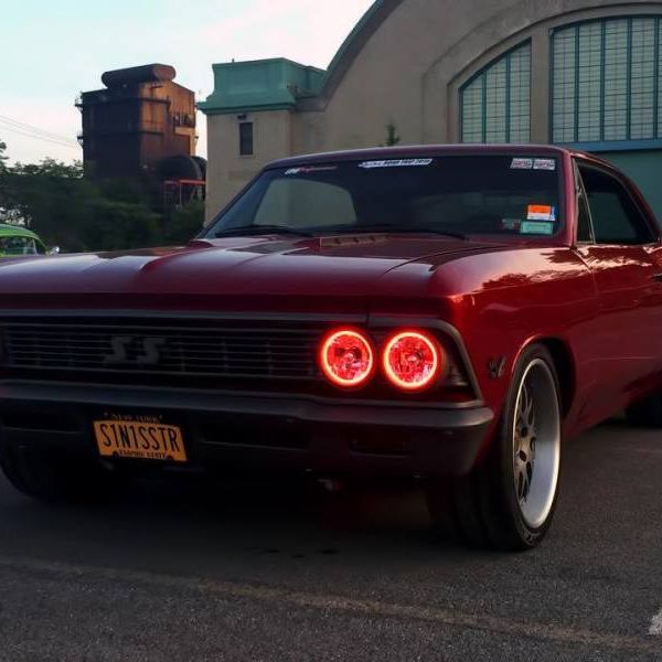 ORACLE Lighting 6904-003 - ORL6904-003 - Oracle Pre-Installed Lights 5.75 IN. Sealed Beam - Red Halo - Shipped in Europe - Tuningsupply.com