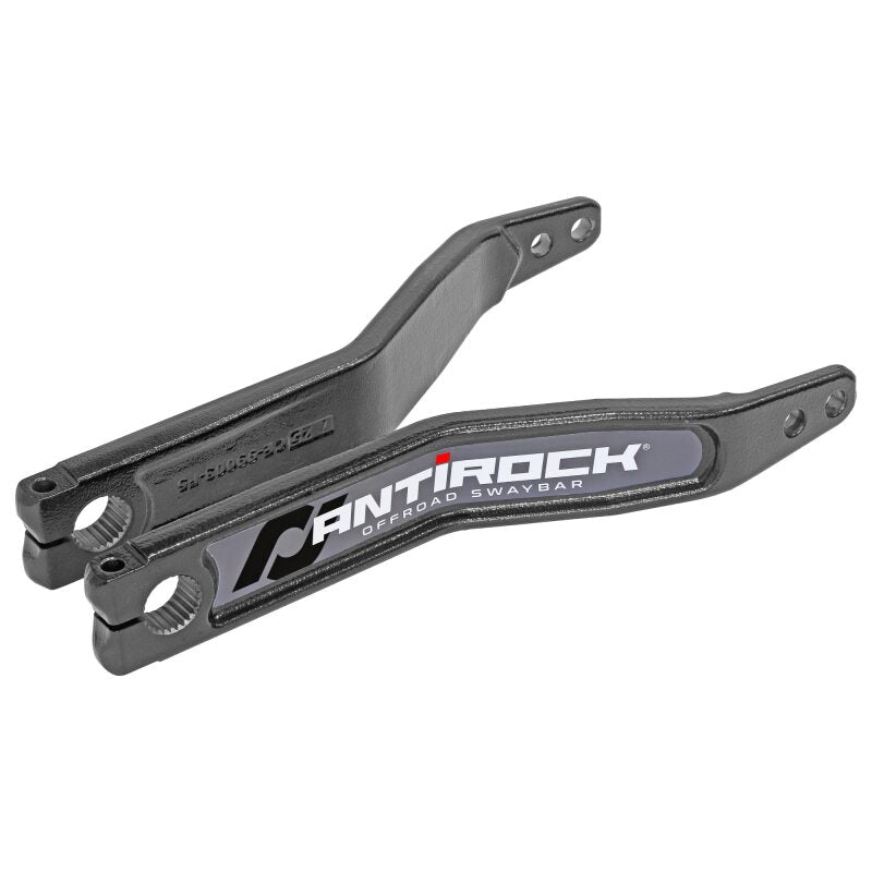 RockJock RJ-202001-103 - ROKRJ-202001-103 - RockJock Antirock Forged 4140 Chromoly Sway Bar Arms 15in Long 2.5in Offset w/ Stickers - Pair - Shipped in Europe - Tuningsupply.com