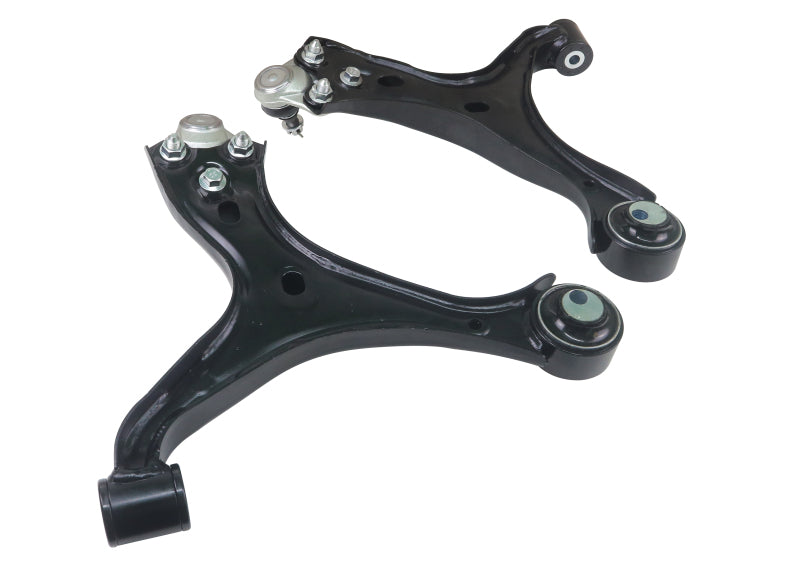 Whiteline KTA367 - WHLKTA367 - Whiteline 12-15 Honda Civic Front Lower Control Arm Assembly - Shipped in Europe - Tuningsupply.com