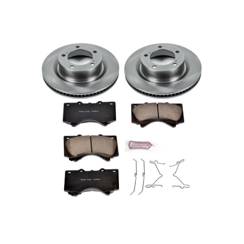 PowerStop KOE2952 - PSBKOE2952 - Power Stop 16-18 Lexus LX570 Front Autospecialty Brake Kit - Shipped in Europe - Tuningsupply.com