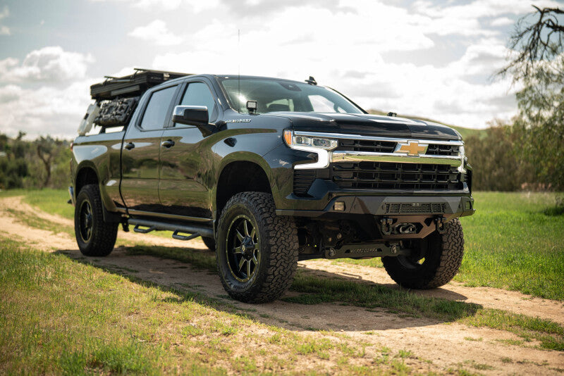 DV8 Offroad FBCS1-08 - DVEFBCS1-08 - DV8 Offroad 2022+ Chevrolet Silverado 1500 Offroad Spec Series Front Bumper w/ Winch - Shipped in Europe - Tuningsupply.com