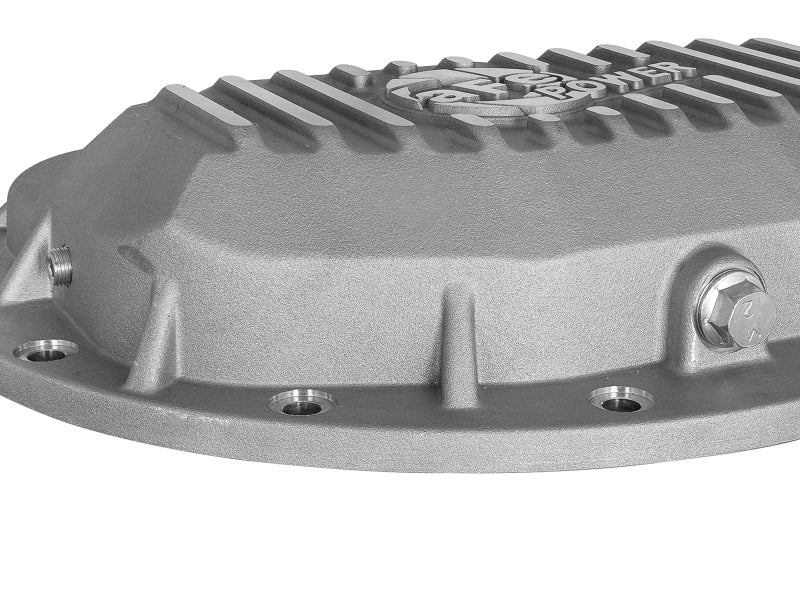 aFe 46-70400 - AFE46-70400 - aFe Power Street Series Front Differential Cover Raw w/ Machined Fins 13-18 RAM V8 5.7/6.4L - Shipped in Europe - Tuningsupply.com