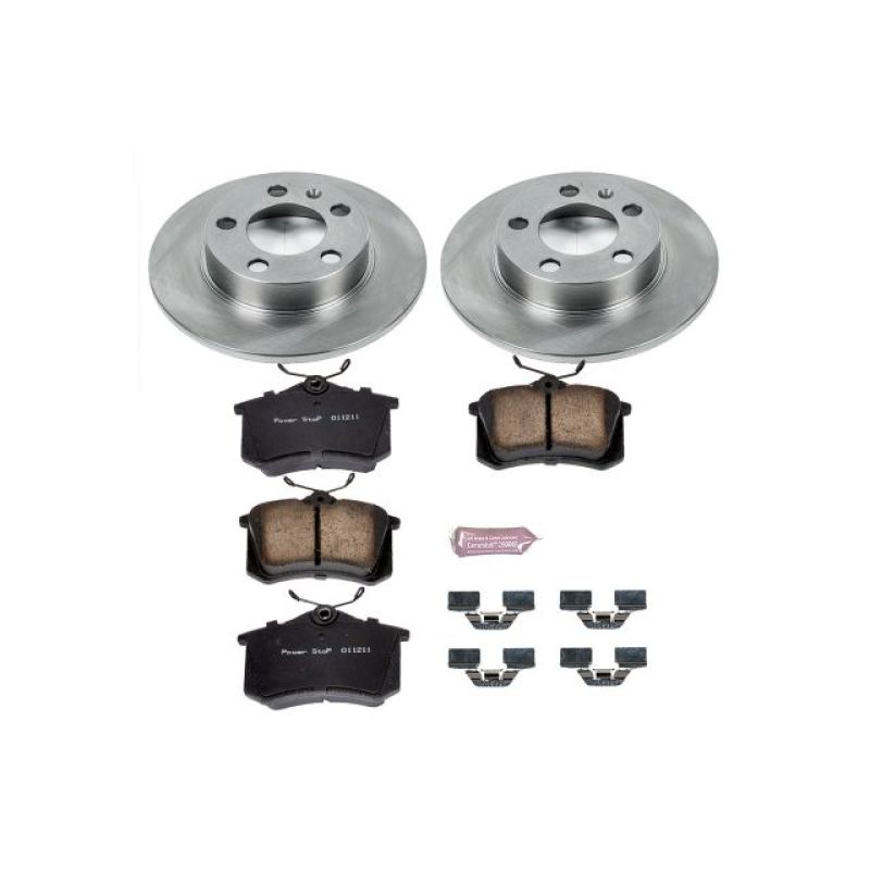 PowerStop KOE847 - PSBKOE847 - Power Stop 98-10 Volkswagen Beetle Rear Autospecialty Brake Kit - Shipped in Europe - Tuningsupply.com