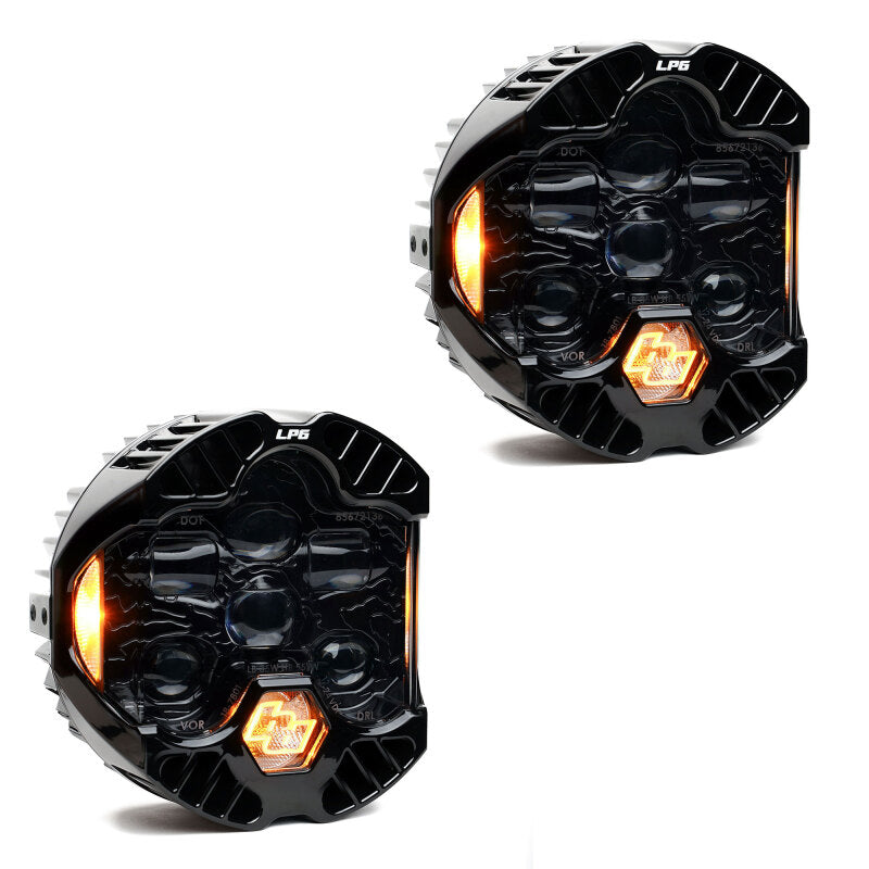 Baja Designs 187802 - BAJ187802 - Baja Designs DOT LP6 LED Auxiliary Light Pod (Amber DRL) - Pair - Shipped in Europe - Tuningsupply.com