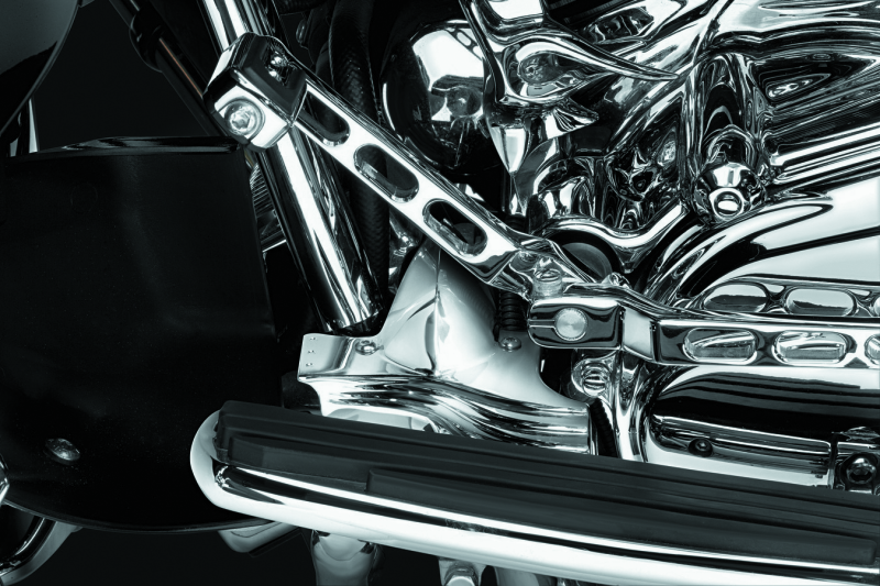 Kuryakyn 7772 - KUR7772 - Kuryakyn Lower Front Frame Cover 91-16 Touring Chrome - Shipped in Europe - Tuningsupply.com