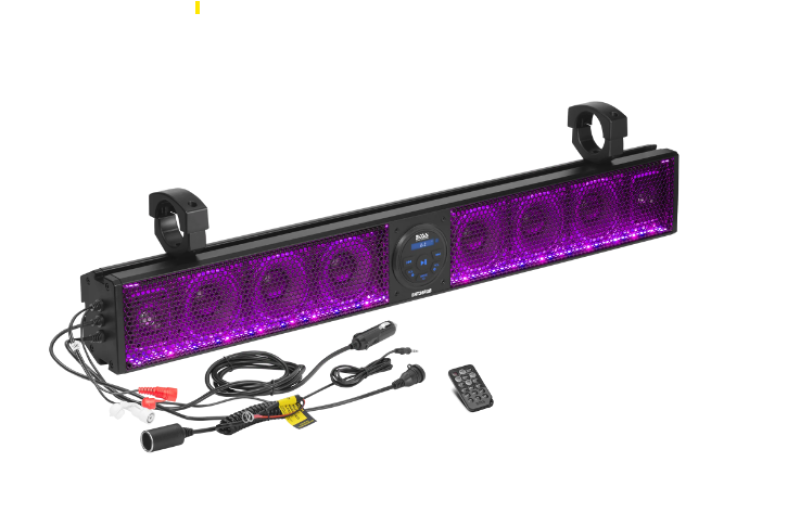 Boss Audio BRT36RGB - BSABRT36RGB - Boss Audio Systems ATV UTV 36in Sound Bar System w/ RGB Illumination - Shipped in Europe - Tuningsupply.com