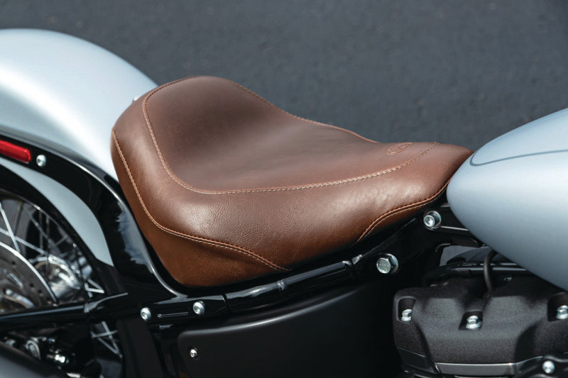 Mustang Motorcycle 83050 - MMP83050 - Mustang 18-21 Harley Softail Slim Wide Tripper Solo Seat - Brown - Shipped in Europe - Tuningsupply.com