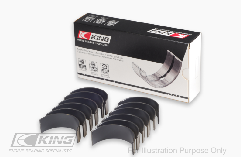 King Engine Bearings GCR6901MC - KINGCR6901MC - King Engine Bearings Ford Ecoboost 2.7L V6 Connecting Rod Bearing Set - Shipped in Europe - Tuningsupply.com