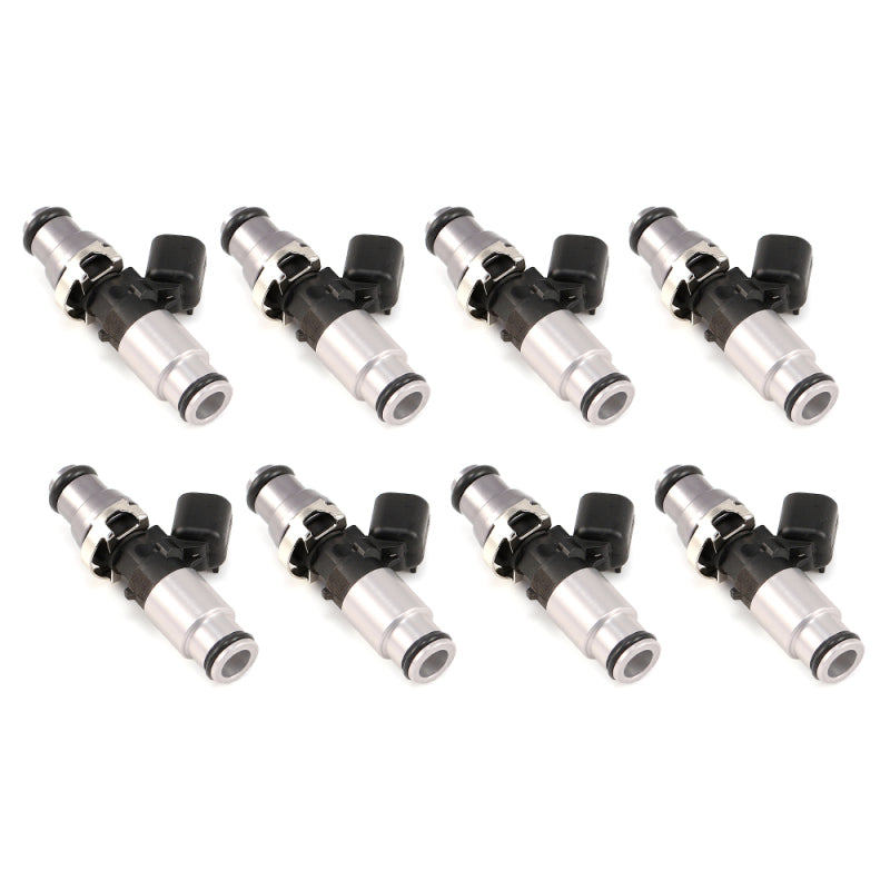 Injector Dynamics 1750.60.14.14B.8 - IDX1750.60.14.14B.8 - Injector Dynamics 1750-XDS - 60mm Length - 14mm Grey Top - Silver Bottom Adapt (Set of 8) - Shipped in Europe - Tuningsupply.com
