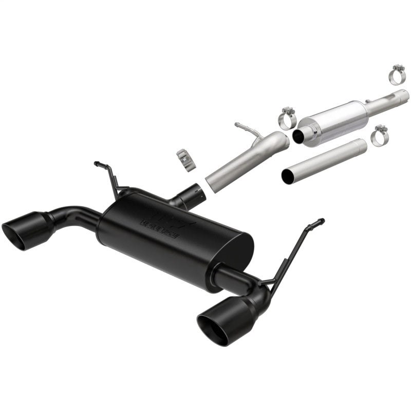 Magnaflow 19417 - MAG19417 - MagnaFlow 2018+ Jeep Wrangler 3.6L 409 SS Dual Split Rear Exit Black Tips Cat-Back Exhaust - Shipped in Europe - Tuningsupply.com