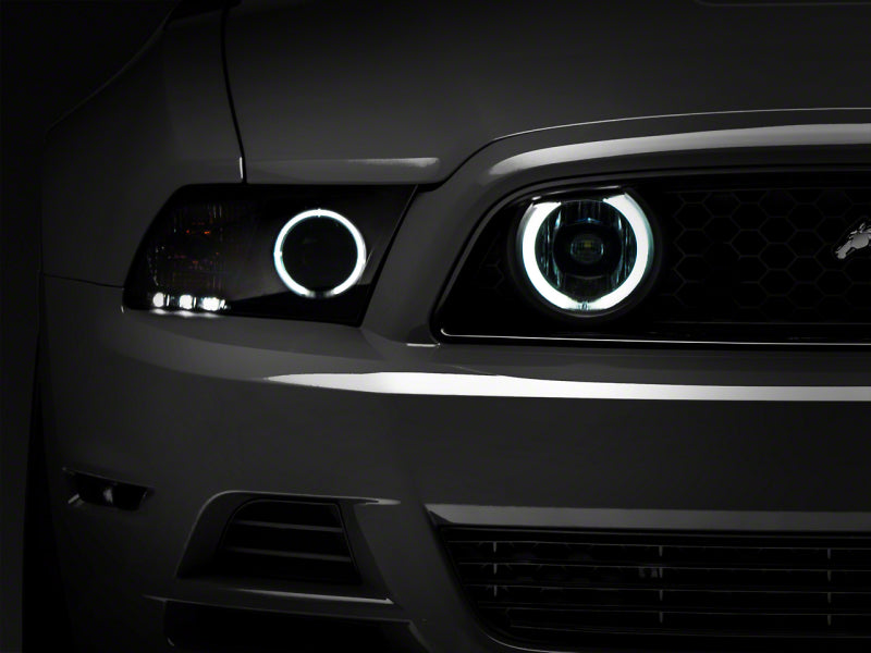 Raxiom 49176 - RAX49176 - Raxiom 13-14 Ford Mustang GT CCFL Halo Fog Lights- Chrome - Shipped in Europe - Tuningsupply.com