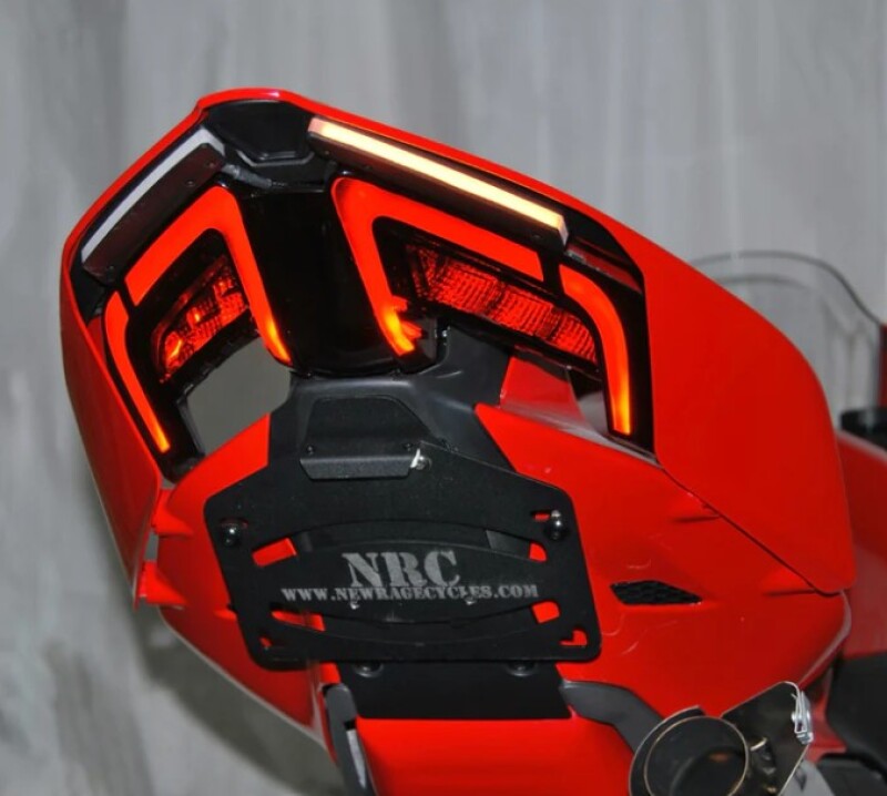 New Rage Cycles V4-FE-T-25 - NEWV4-FE-T-25 - New Rage Cycles 25+ Ducati V4 Panigale/V4 Streetfighter Fender Eliminator - Tucked - Shipped in Europe - Tuningsupply.com