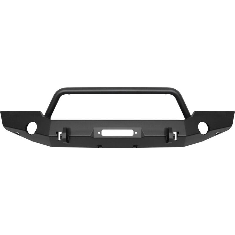 Westin 59-80115 - WES59-80115 - Westin 18-19 Jeep Wrangler JL WJ2 Full Width Front Bumper w/Bull Bar Textured Black - Shipped in Europe - Tuningsupply.com