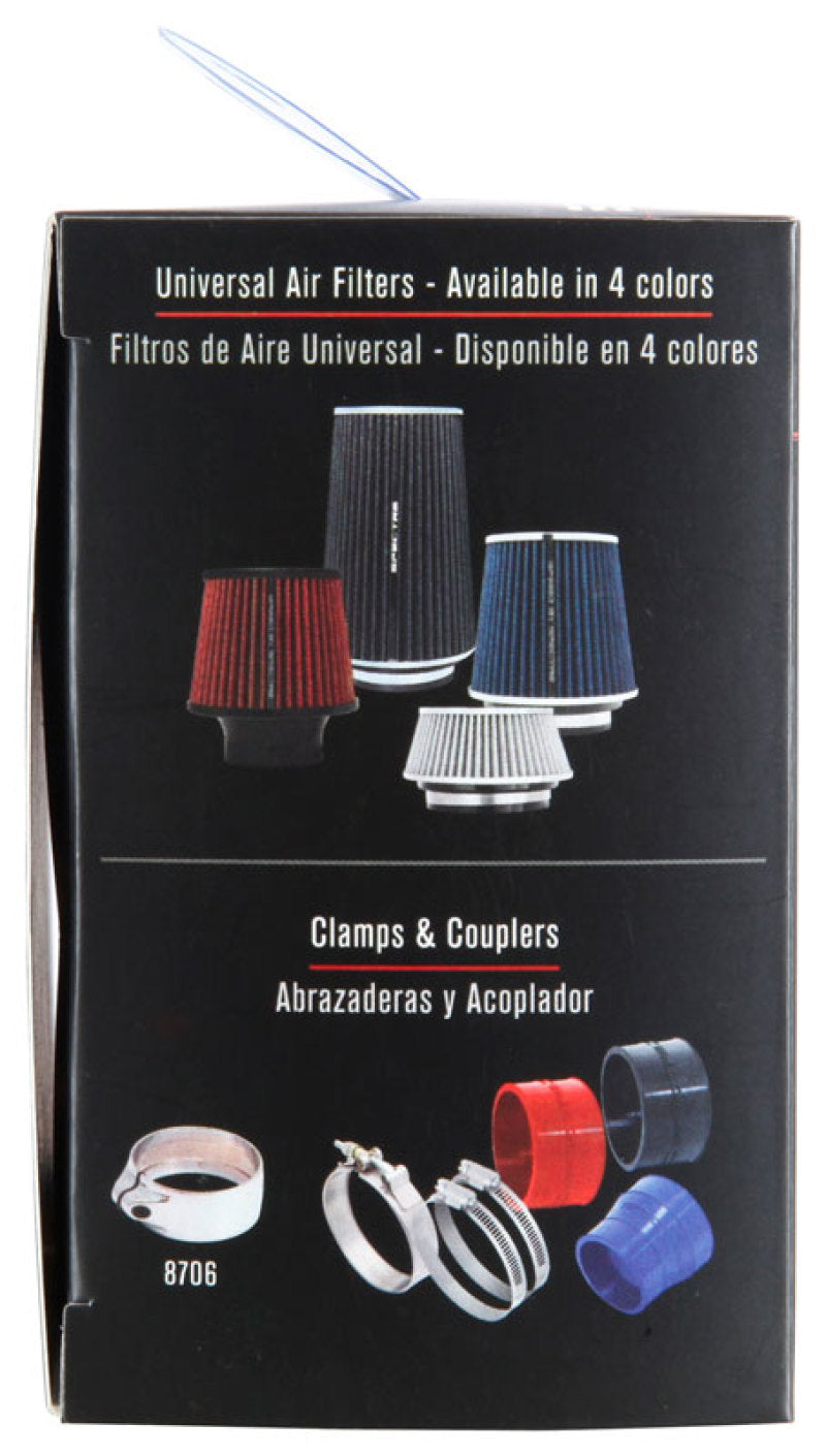 Spectre 8131DK - SPE8131DK - Spectre Universal Pre-Filter Wrap 6in. x 6.125in. - Black - Shipped in Europe - Tuningsupply.com