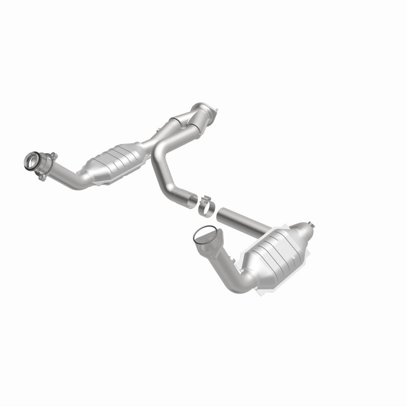 Magnaflow 93419 - MAG93419 - MagnaFlow Conv DF 02-06 Cadillac Escalade / 02-06 Chevy Avalanche 5.3L Dual Conv Y-Pipe Assembly 2WD - Shipped in Europe - Tuningsupply.com