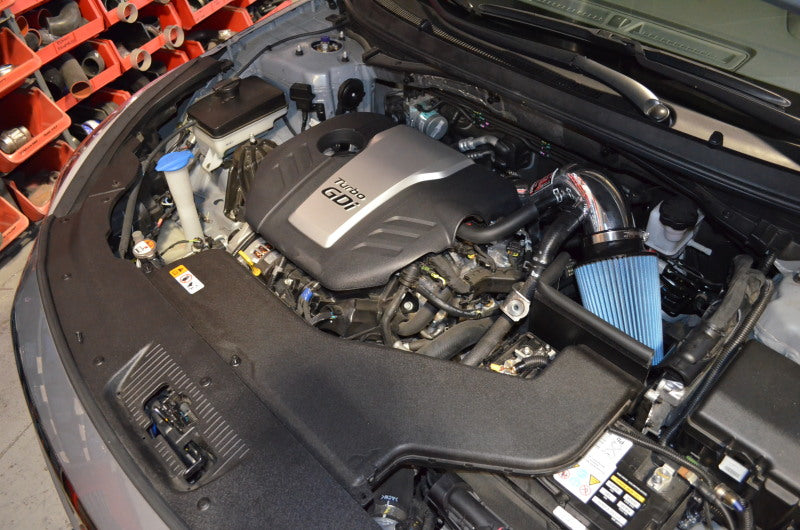 Injen SP1332BLK - INJSP1332BLK - Injen 15-18 Hyundai Sonata 1.6L (t) Black Short Ram Intake w/ Heat Shield - Shipped in Europe - Tuningsupply.com