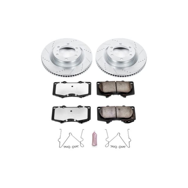 PowerStop K5873-36 - PSBK5873-36 - Power Stop 10-19 Lexus GX460 Front Z36 Truck & Tow Brake Kit - Shipped in Europe - Tuningsupply.com