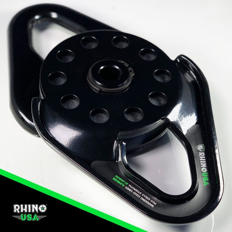 Rhino USA RNO-SNTCH-BLCK - RSARNO-SNTCH-BLCK - Rhino USA Snatch Block - Shipped in Europe - Tuningsupply.com